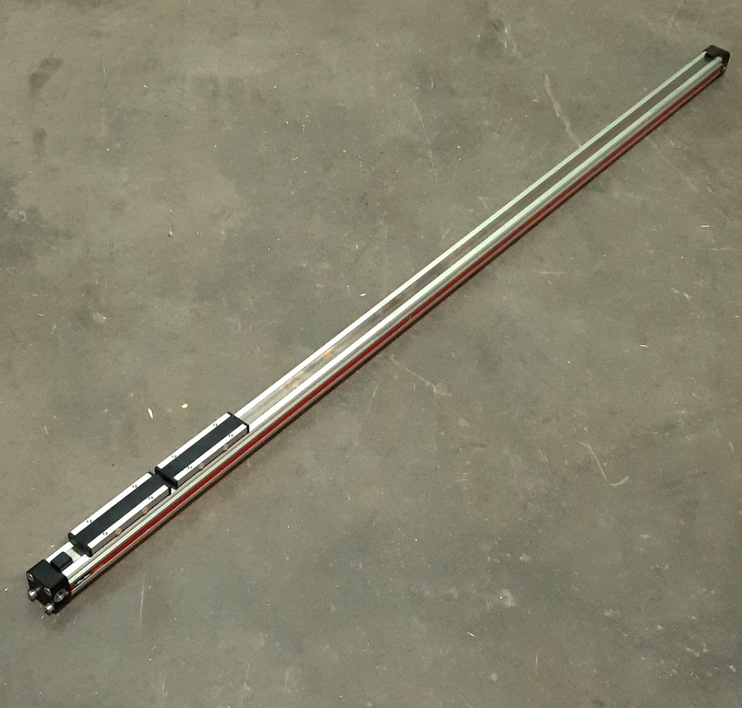 Used Parker Origa P20100001032-1270 OSP-P25 Rodless Cylinder, 1270mm Stroke, G1/8