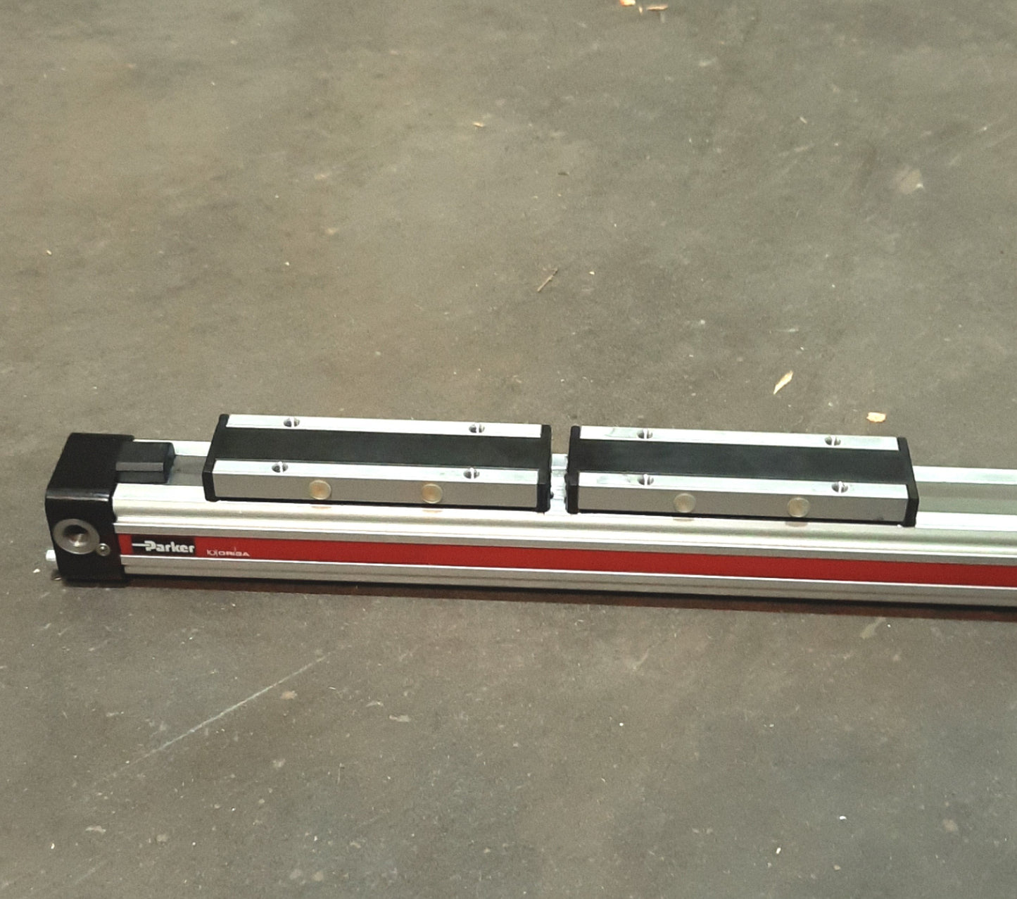 Used Parker Origa P20100001032-1270 OSP-P25 Rodless Cylinder, 1270mm Stroke, G1/8