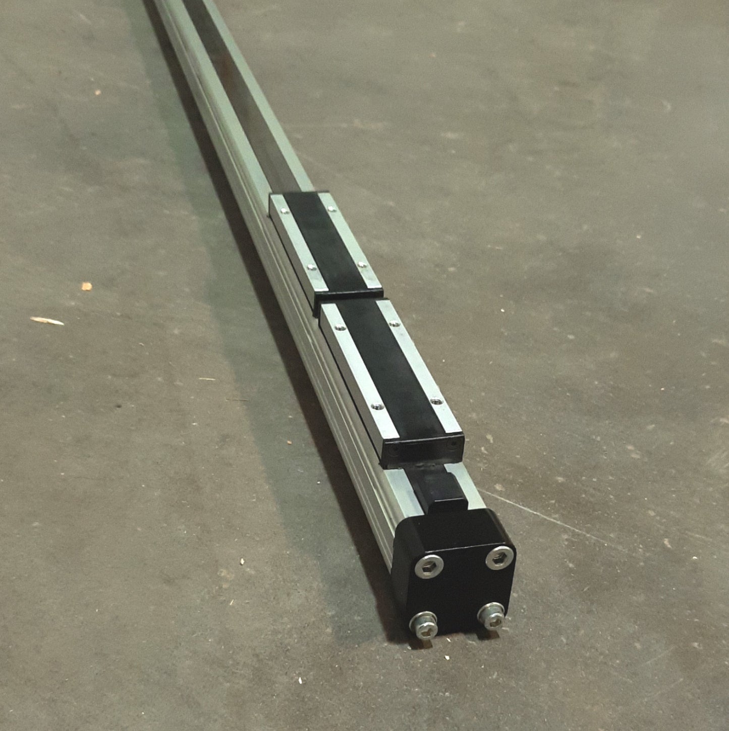 Used Parker Origa P20100001032-1270 OSP-P25 Rodless Cylinder, 1270mm Stroke, G1/8