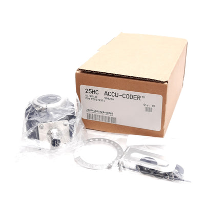 New Accu-Coder 25HC-34SG-1024NV1QHV-SMK Incremental Encoder, ø34mm Bore, 1024cpr