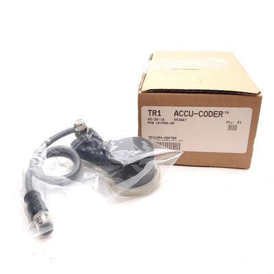 New Accu-Coder TR1-U1R4-2048NV1RHV-K00 Tru-Trac Encoder, 2048cpr, 5-28VDC, M12 8-Pin