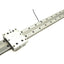 Used THK HR2042 Carriage & 820mm Rail 17kN Dynamic Radial Load Ball Bearing, Old Type