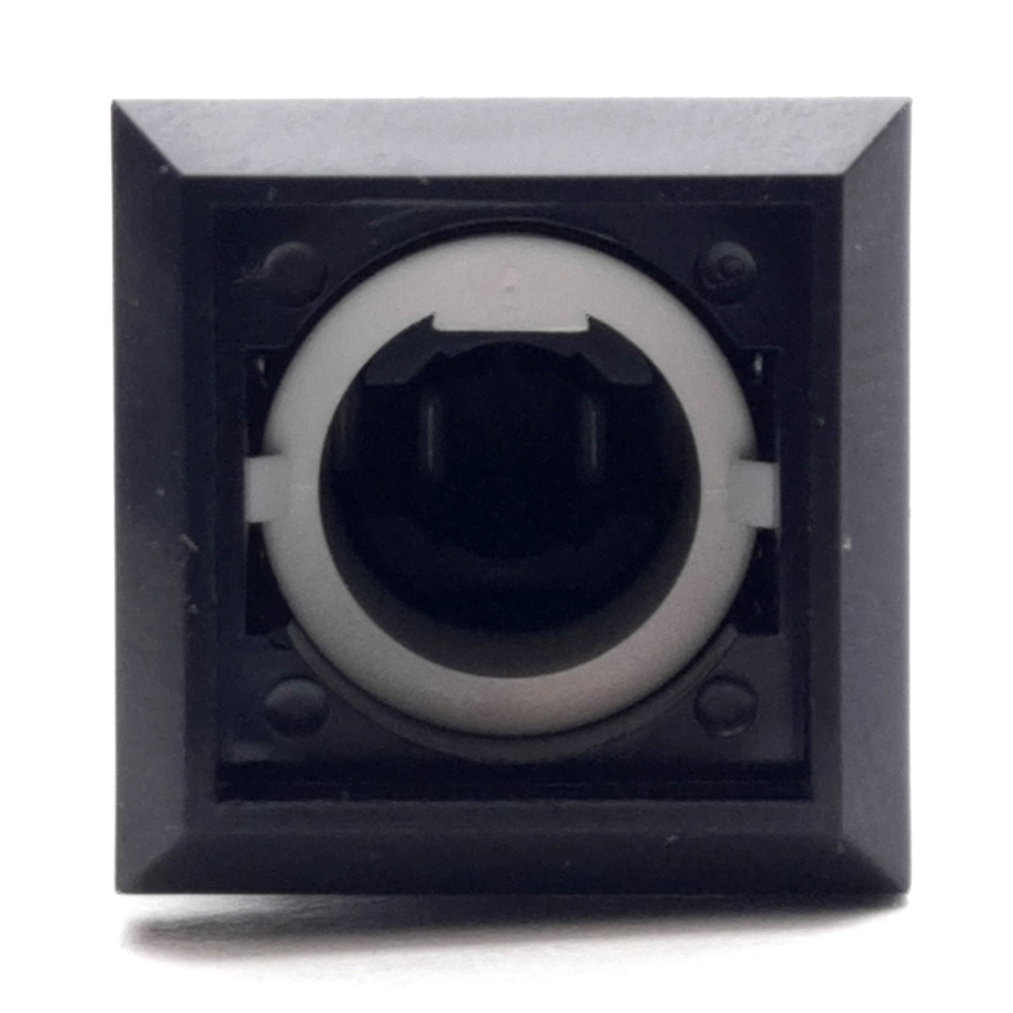 New EAO 01-281.0252 Pushbutton Switch, Maintained, Square, DPST NO/NC, 250VAC 5A