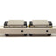 New THK HSR15R2SSM+965LHM Linear Slide Rail w/ Carriages, 965mm, 56.6x34mm Carriage