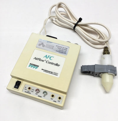 Used Richmond Simco AFC2 AirFlow Controller Static Eliminator Power Supply w/ Nozzle