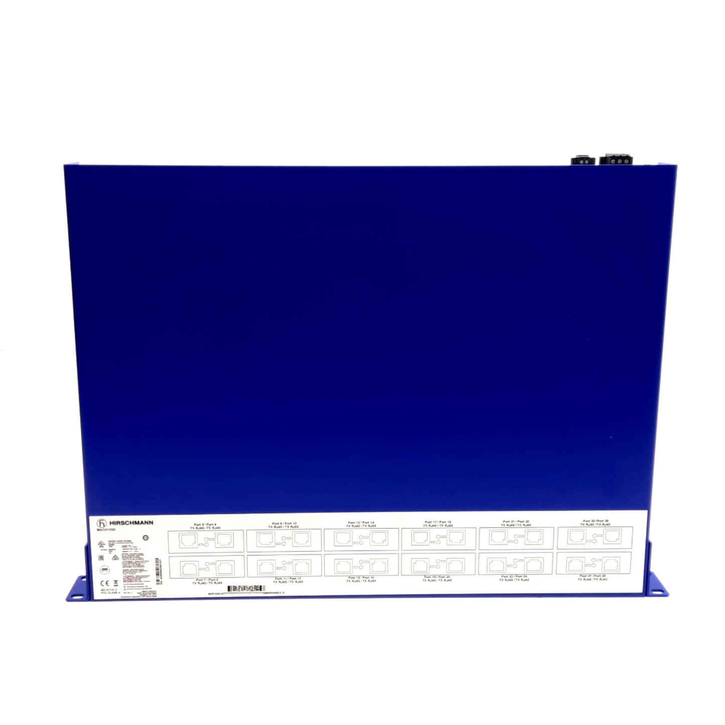 New – Open box Hirschmann MACH1030 Rack-Mount Switch, (4x) Gigabit GE SFP & (24x) TX RJ45 Ports