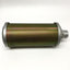 Used Alwitco M15 Air Exhaust Muffler 1-1/2" NPT Male, Ø5.25" x 13.56", 125psi Max