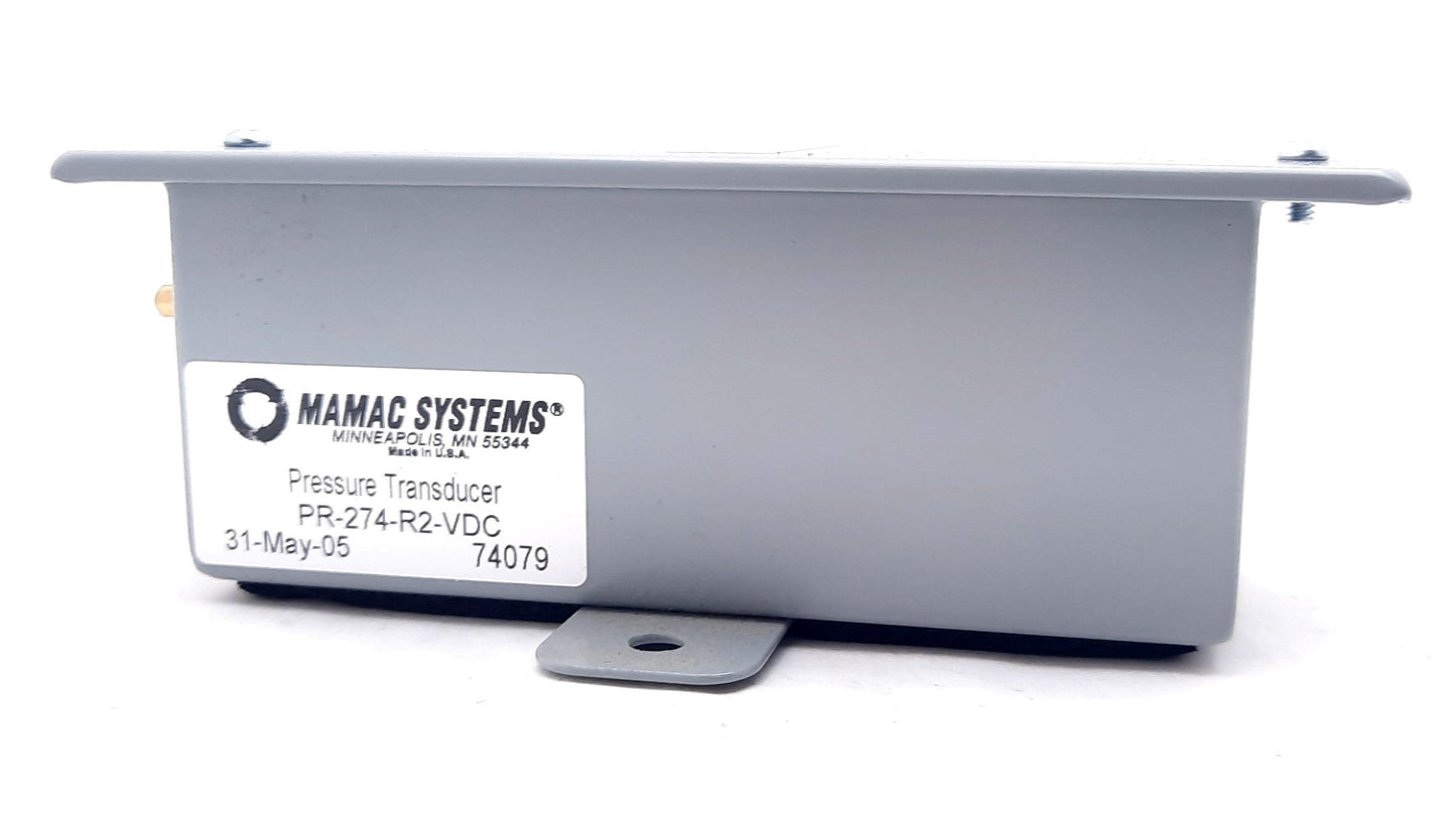 New Mamac Systems PR-274-R2-VDC Capacitive Pressure Sensor 24VDC 1/8"NPT
