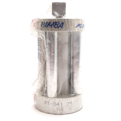 New Bimba FT-041.75 Flat-II Non-Rotating Pneumatic Cylinder, 1.75in Stroke, 200psi