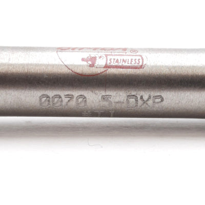 Used Bimba 0070.5-DXP Pneumatic Cylinder ø5/16in Bore, 1/2in Stroke, 10-32 UNF 250psi