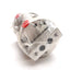 New Bimba FT-041 Flat-II Pneumatic Cylinder 3/4in Bore, 1in Stroke, 200psi, 10-32UNF