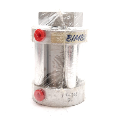 New Bimba FT-041 Flat-II Pneumatic Cylinder 3/4in Bore, 1in Stroke, 200psi, 10-32UNF