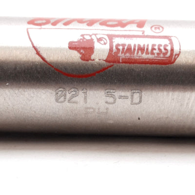 New Bimba 021.5-D Pneumatic Cylinder ø9/16in Bore, 1.5in Stroke, 10-32 Ports, 250psi