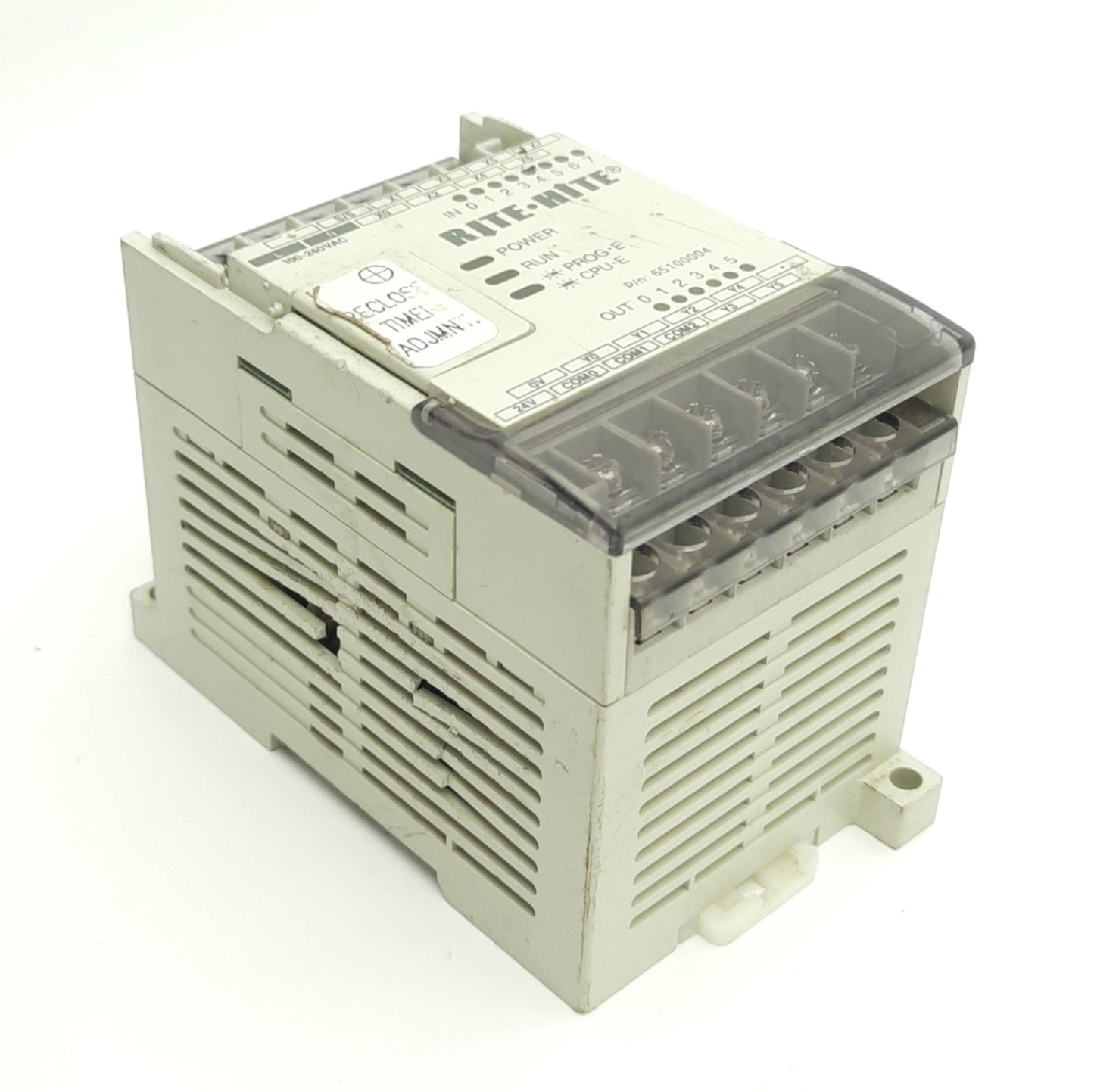 Used Rite-Hite 65100004 Programmable Logic Controller, 240V Supply, 240V 2.5A Load