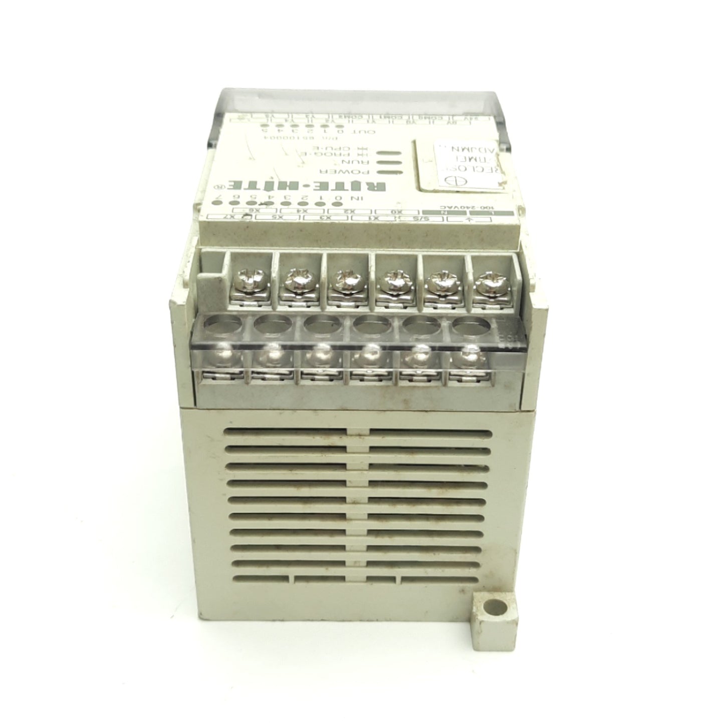 Used Rite-Hite 65100004 Programmable Logic Controller, 240V Supply, 240V 2.5A Load
