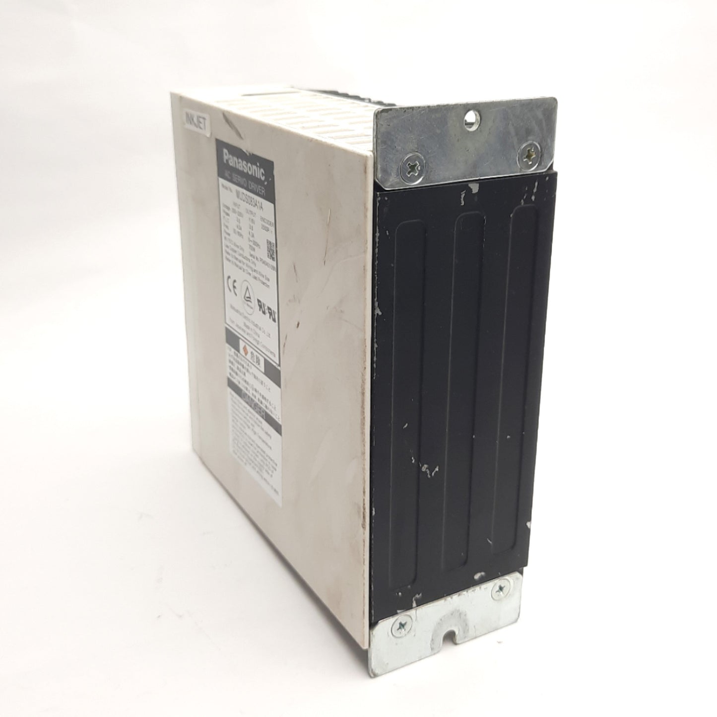 Used Panasonic MUDS083A1A Servo Drive, 200-230VAC 3-Ph Input, 116V 4.3A 750W Output