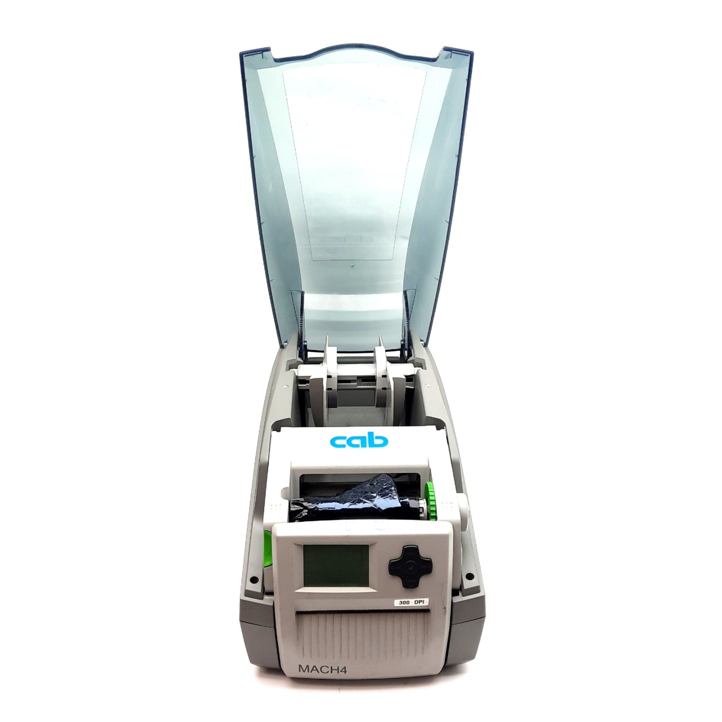 Used CAB MACH4/300B Label Printer 100-240VAC 300dpi 150mm/s 105.7mm *No Print Head*