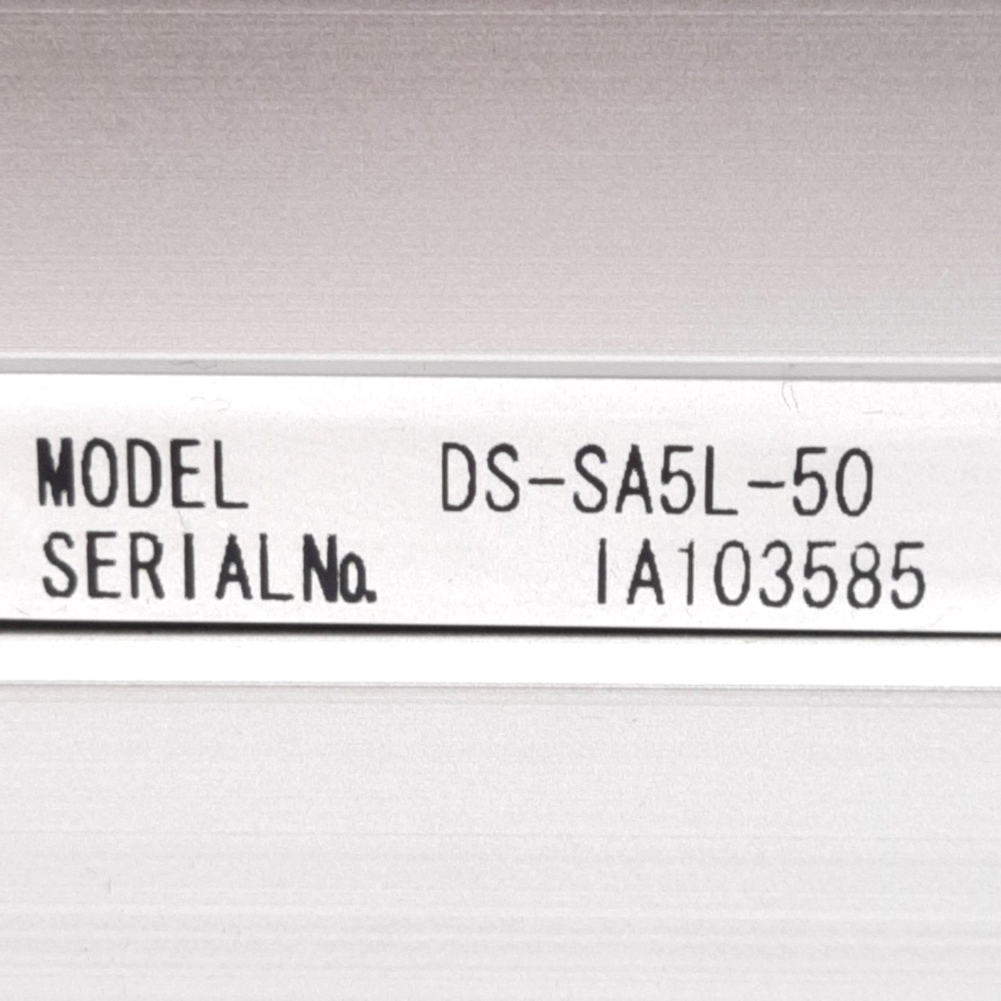 Used IAI DS-SA5L-50 Linear Actuator, 24VDC 20W, 50mm Stroke, 3mm Lead, 200mm/s, 65.7N