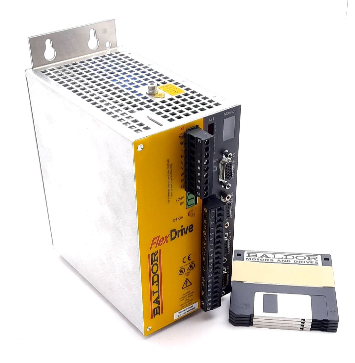 New Baldor FD2A05TR-RN20 Servo Drive Flex Drive Servo Control 230VAC 5A 24VDC RS232