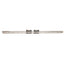 Used NSK LAH20-AN Dual Carriage Linear Rail, 820mm, 69.8x44x30mm Carriage, M6x0.75