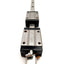 Used NSK LAH20-AN Dual Carriage Linear Rail, 820mm, 69.8x44x30mm Carriage, M6x0.75