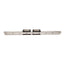Used NSK LAH20-AN Dual Carriage Linear Rail, 520mm, 69.8x44x30mm Carriage, M6x0.75