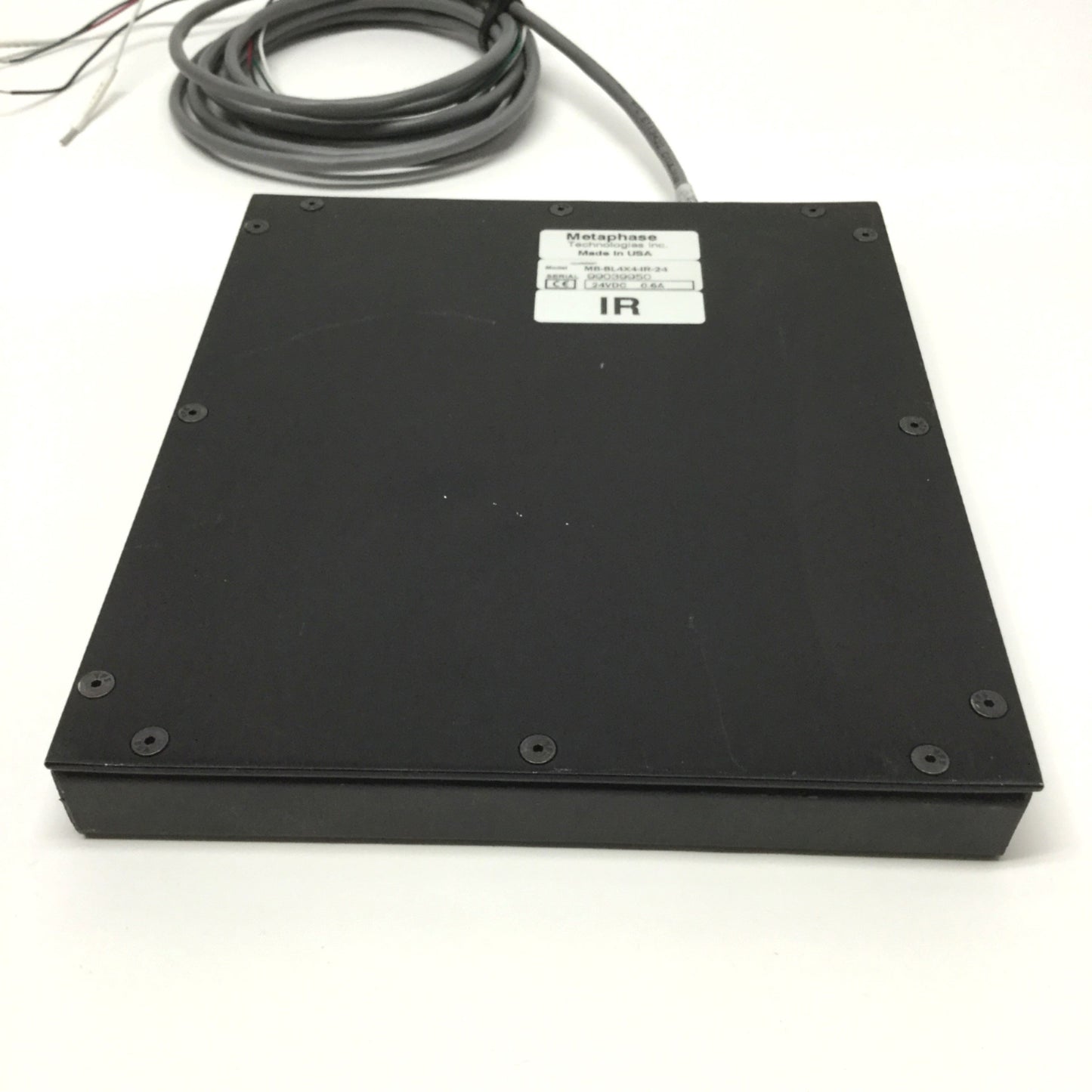 Used Metaphase MB-BL4X4-IR-24 Infrared 880nm LED Area Backlight, 4 x 4", 24VDC .6A