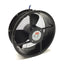 Used Dayton 3VU71 Round Ball Bearing Axial Fan Ø10" x 3.5" D, 115VAC, 22CFM, 1600RPM