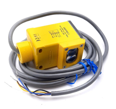 New – Open box Banner Engineering Q45VR2LV Photoelectric Sensor 0.08m-9m, 90VAC-250VAC SPDT