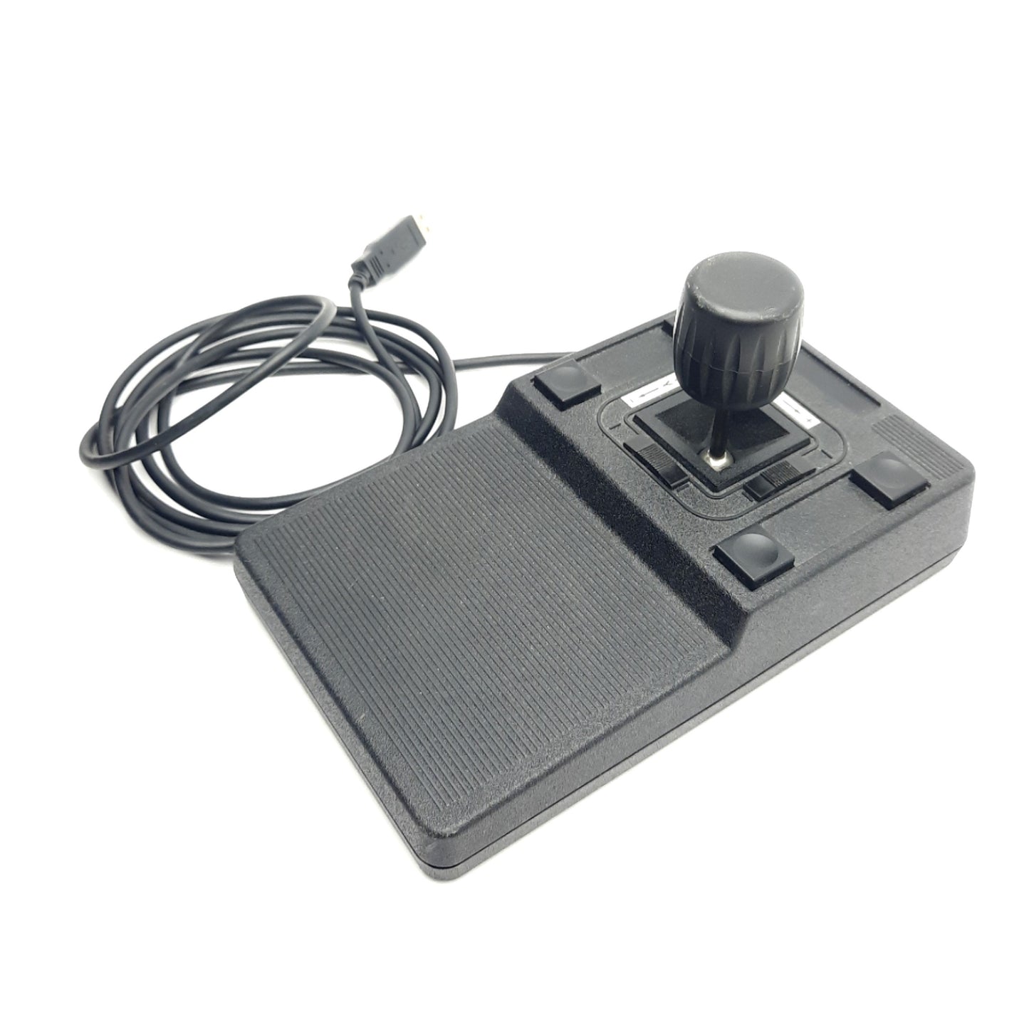 Used Megatron MachIV 421R55SW Joystick, 2-Axis With Rotation, 4-Button, USB-A