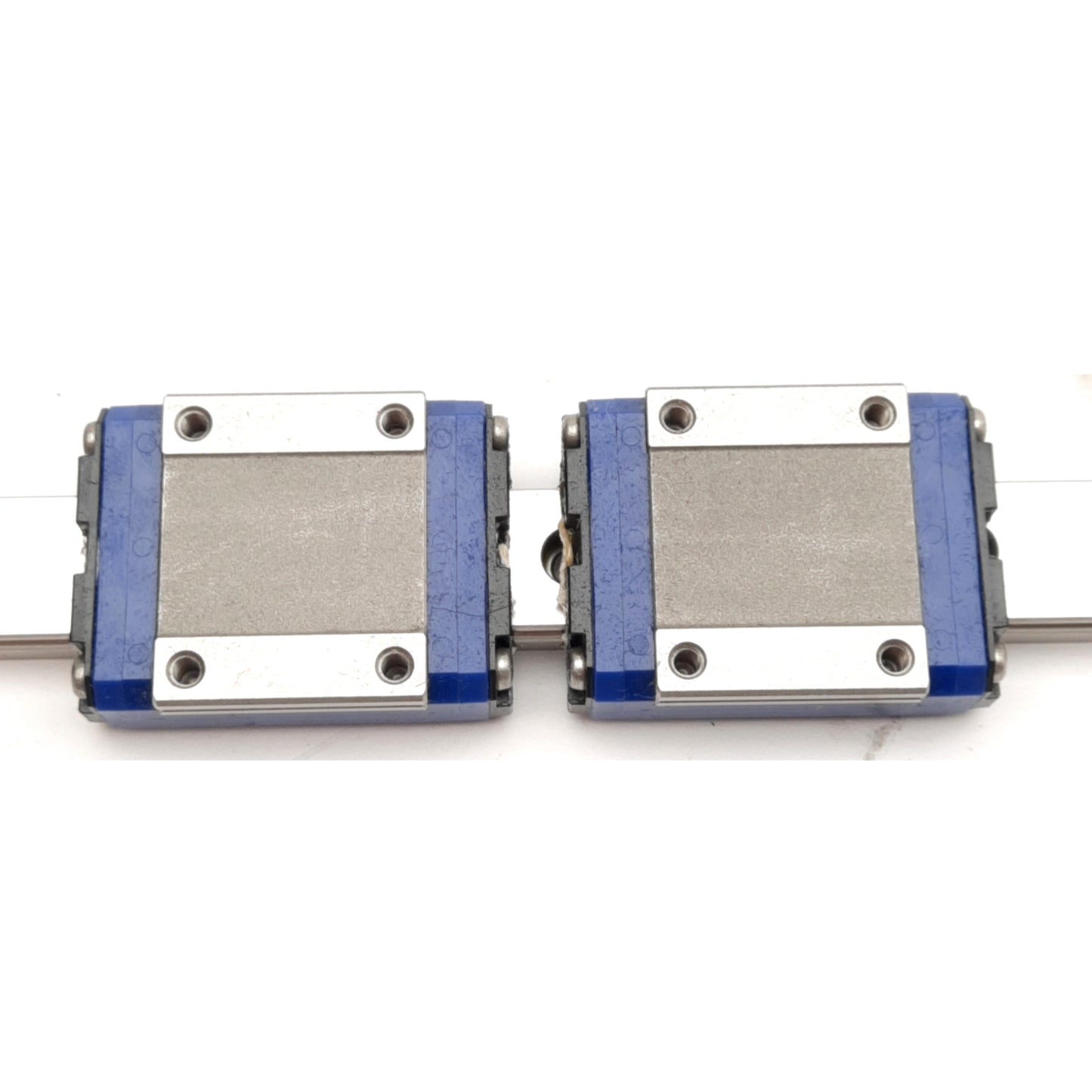 Used NSK PU150535ALK2 Dual Carriage Linear Slide, 535mm Rail, 43x32x16mm Carriages