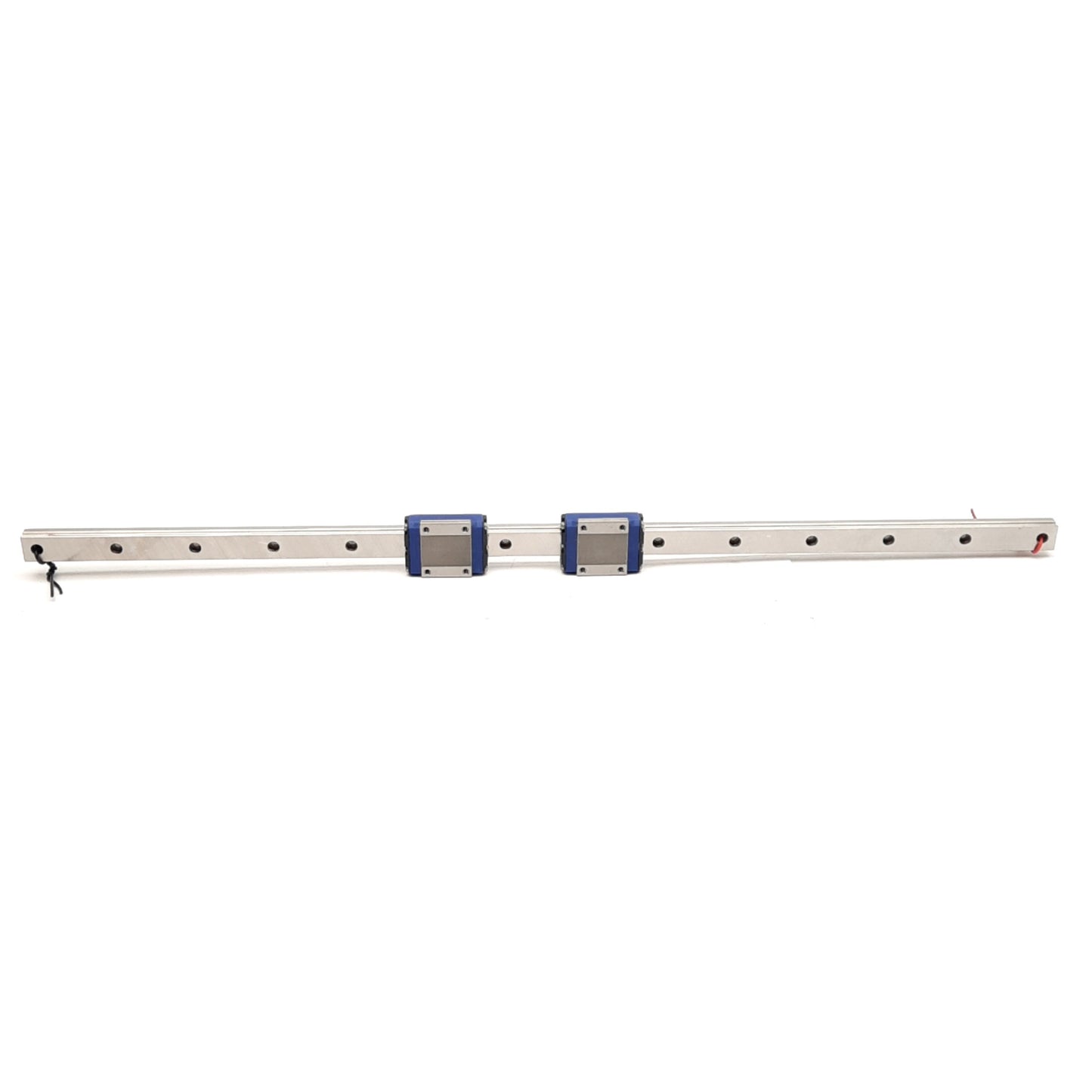 Used NSK PU150535ALK2 Dual Carriage Linear Slide, 535mm Rail, 43x32x16mm Carriages