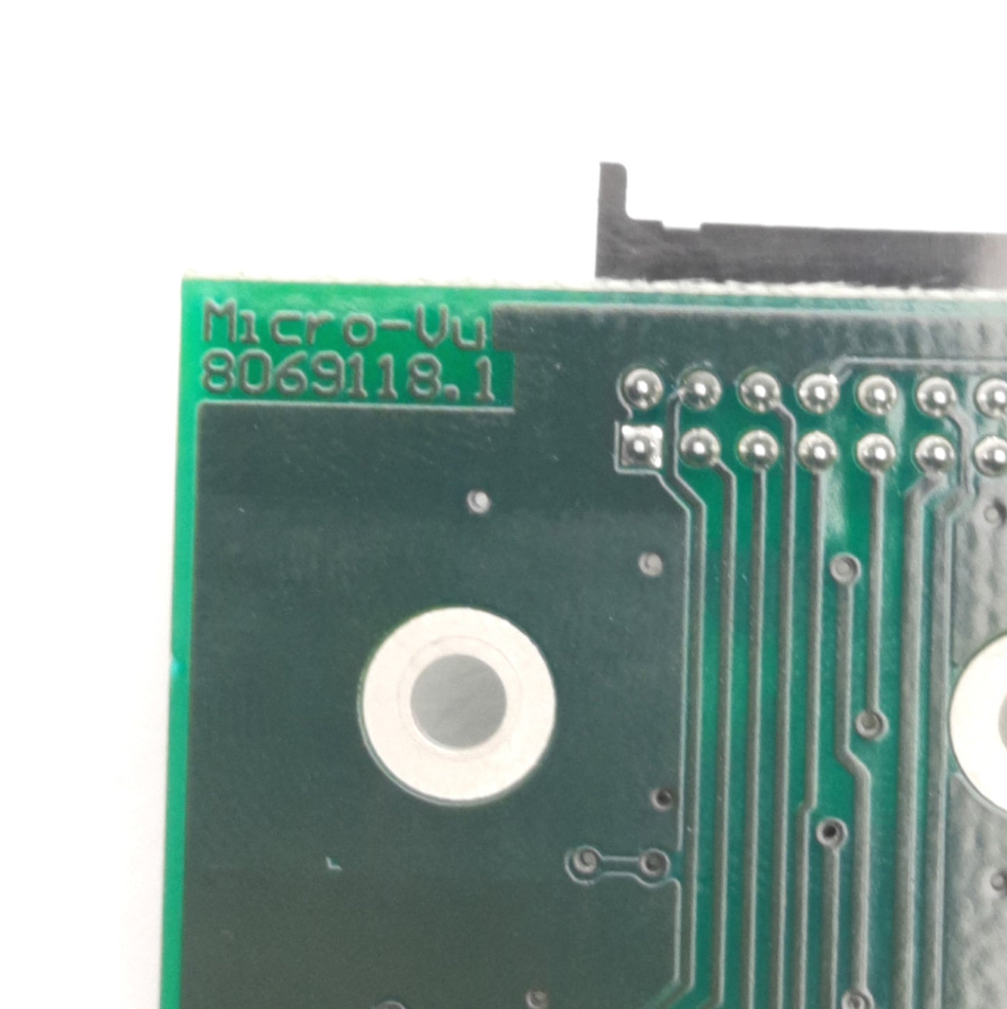 Used Micro-Vu 8069118.1 0743 PSW-4 Zoom/Coax/Probe Board For Vertex 400 Series