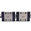 Used IKO ML7C2R225N Dual Carriage Linear Slide, 225mm Rail, 23.5x17x8mm Carriages