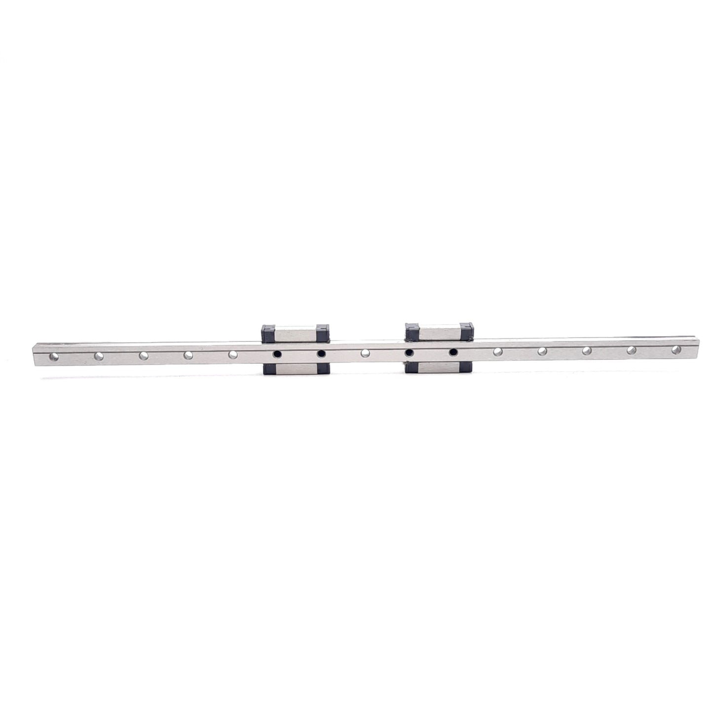 Used IKO ML7C2R225N Dual Carriage Linear Slide, 225mm Rail, 23.5x17x8mm Carriages