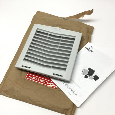 New Hoffman Pentair nVent HG0900404 Enclosure 9" Filter Fan Exhaust/Vent Grille
