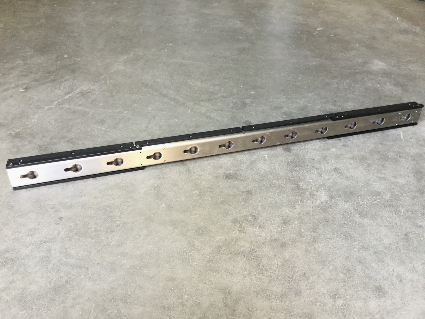 Used System Plast VG-685-SS-2-04 Valu Guide Heavy Duty Beadwall Roller Rail 2" x 48"