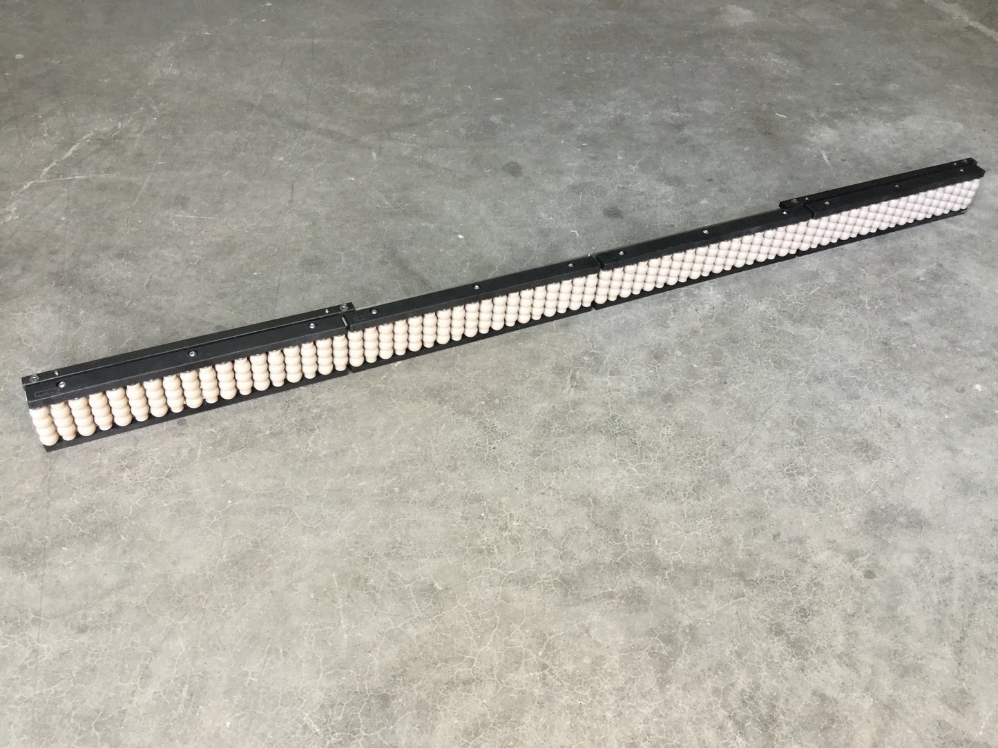 Used System Plast VG-685-SS-2-04 Valu Guide Heavy Duty Beadwall Roller Rail 2" x 48"