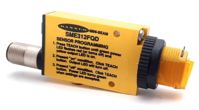 New – Open box Banner SME312FQD Glass Fiber Optic Photoelectric Sensors NPN, PNP, 10-30 VDC