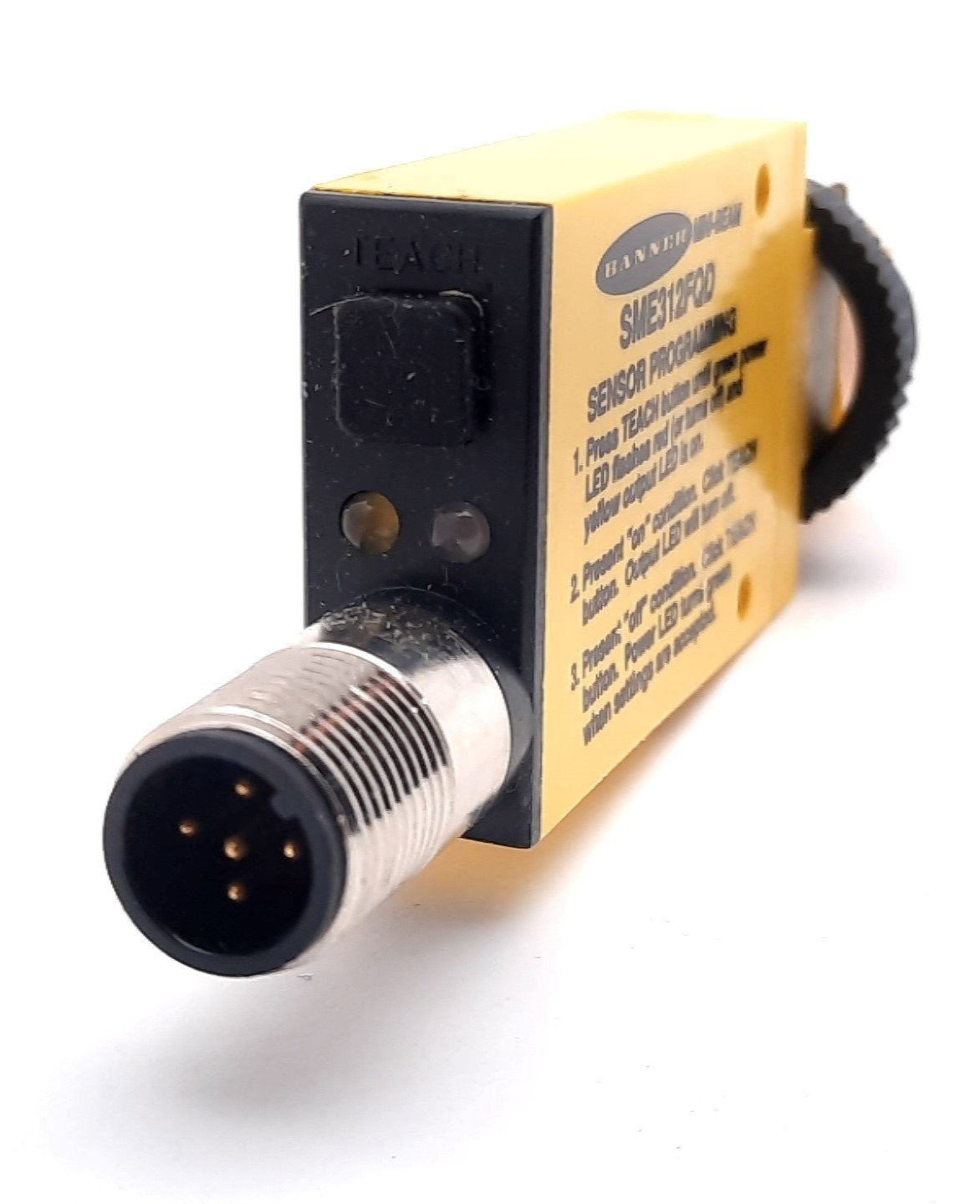New – Open box Banner SME312FQD Glass Fiber Optic Photoelectric Sensors NPN, PNP, 10-30 VDC