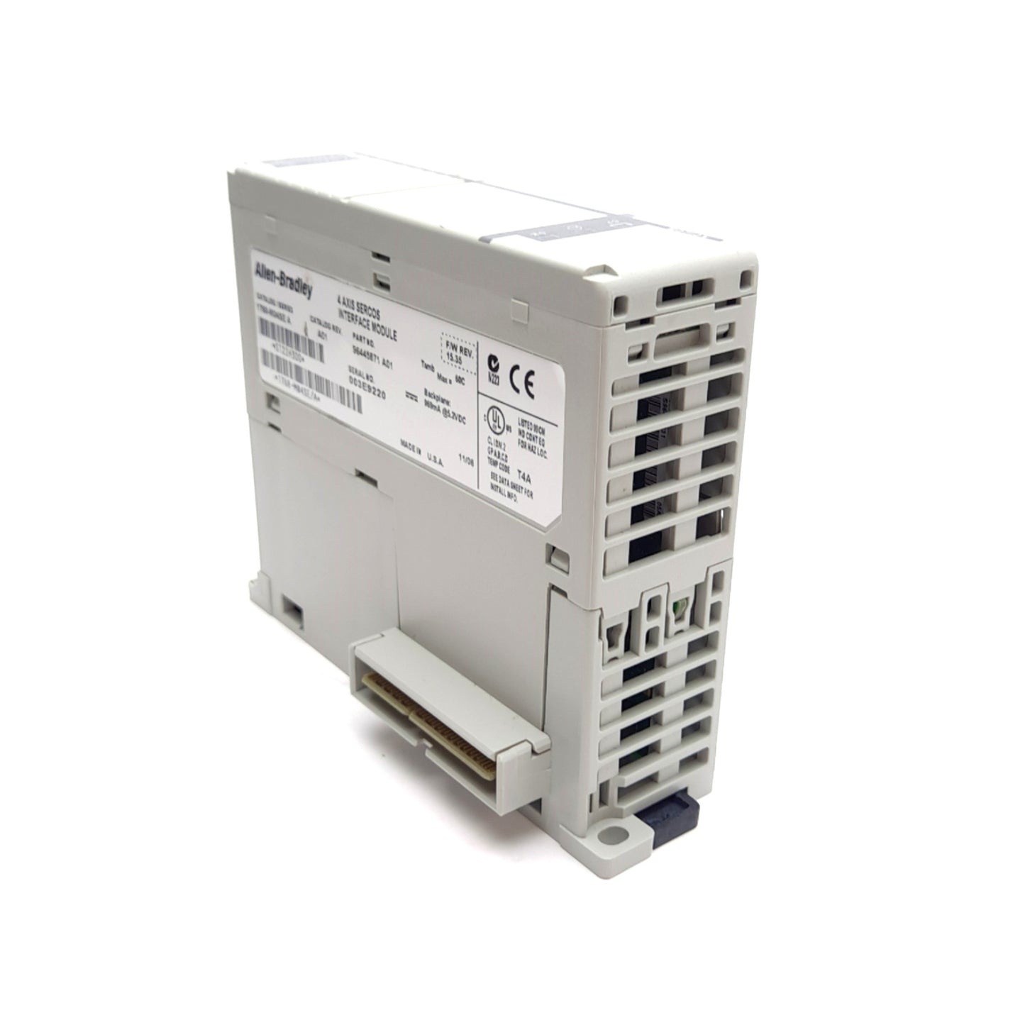 Used Allen Bradley 1768-M04SE A CompactLogix 4-Axis SERCOS Communication Module