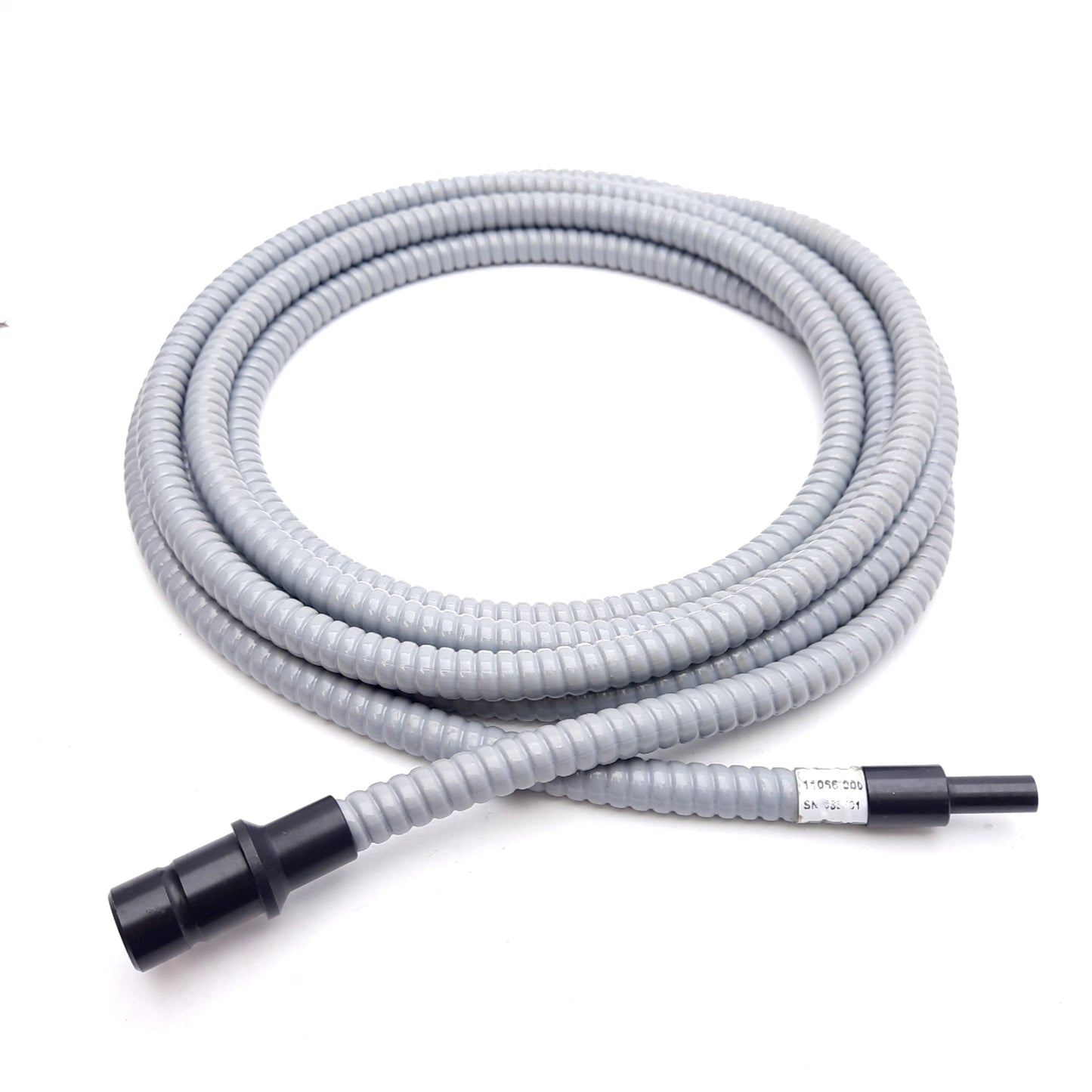 Used Fiber Optic Flexible Light Guide, ø5mm Bundle, 3m Long, ø15mm Input, ø7mm Output