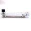 Used Dwyer RMB-83D-SSV Flowmeter, 5" Scale, 20GPH & 1.2l/min, 1/4" NPT, 100Psi Max