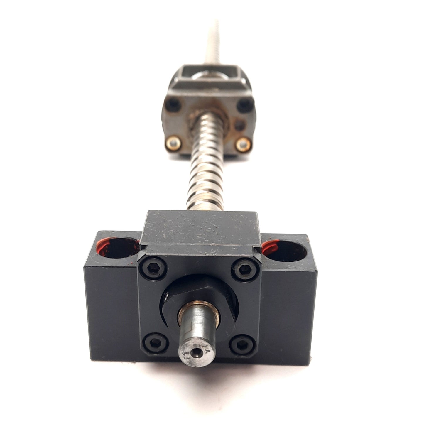 Used NSK W1504FA-3P-C5Z Linear Ball Screw, 400mm Stroke 10mm Lead ø15mm Screw 3000rpm