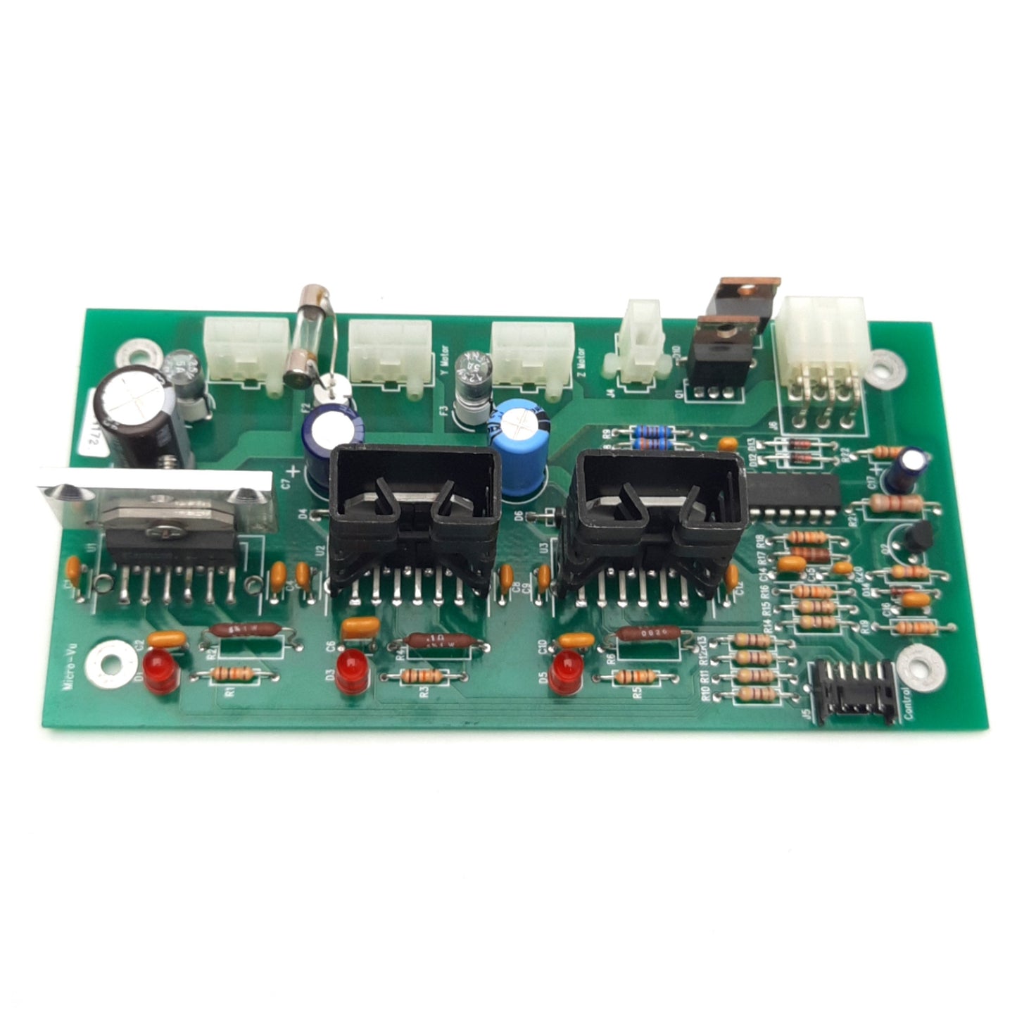 Used Micro-Vu C809Q172 X-Y-Z & Brake Control Board For Vertex 400 Series Inspection