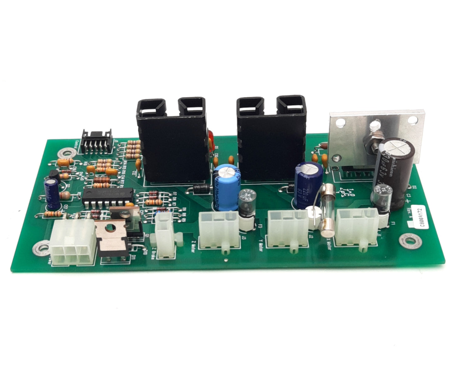 Used Micro-Vu C809Q172 X-Y-Z & Brake Control Board For Vertex 400 Series Inspection