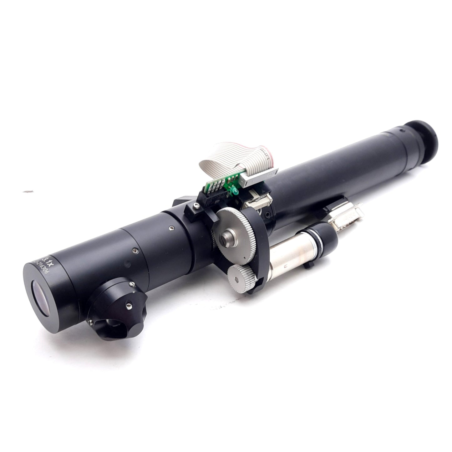 Used Opto ZOOM 70XL Motorized Microscope Camera Lens, 3.1x Fixed, 1-7x Adjustable