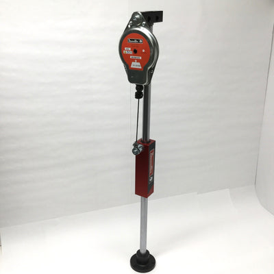 Used Desoutter 5DU Spring Tool Balancer 1.4-2.4kg w/ Linear Positioner Post 8" Travel