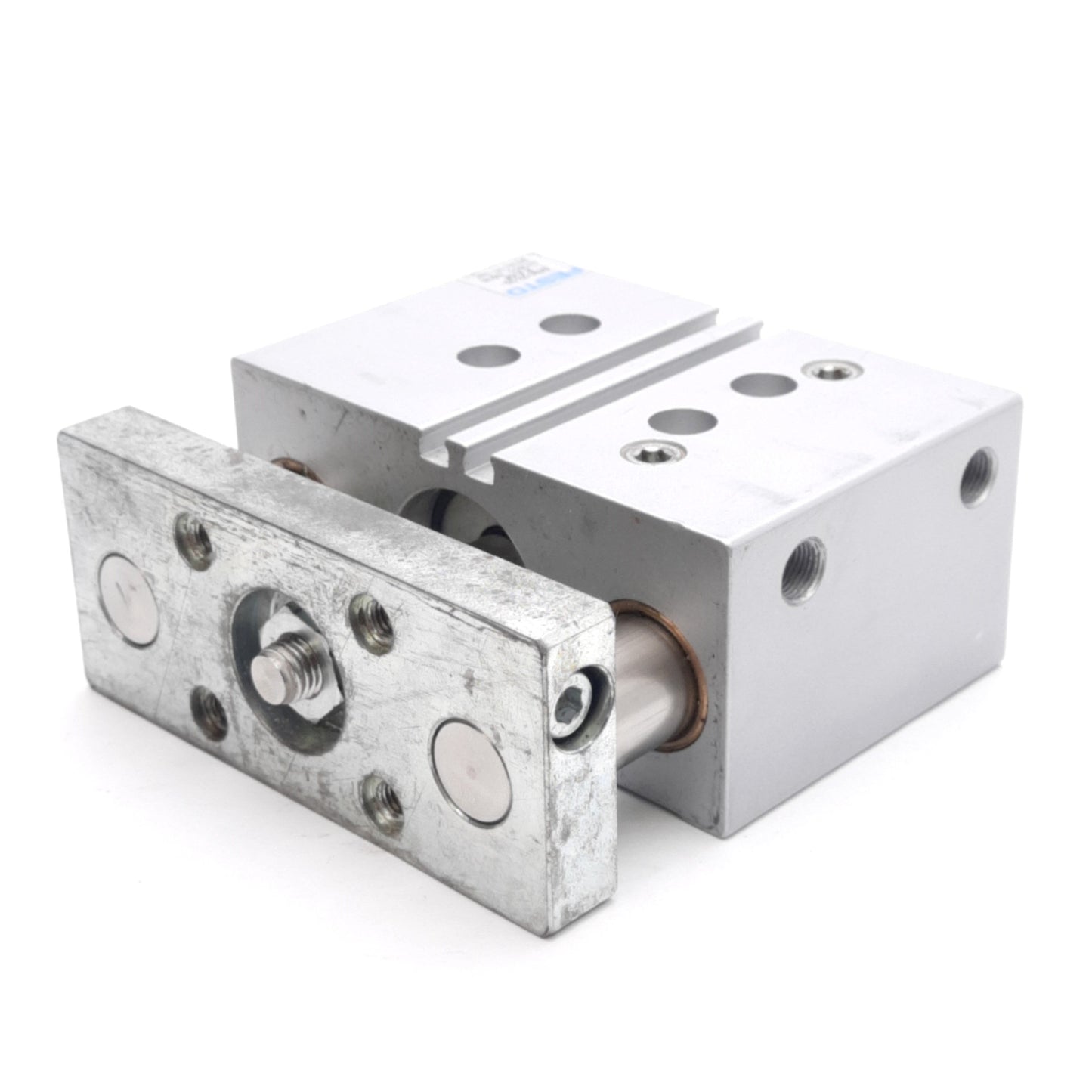 Used Festo DFM-32-25-P-A-GF Guided Cylinder, ø32mm Bore, 25mm Stroke, 1.5-10bar, G1/8