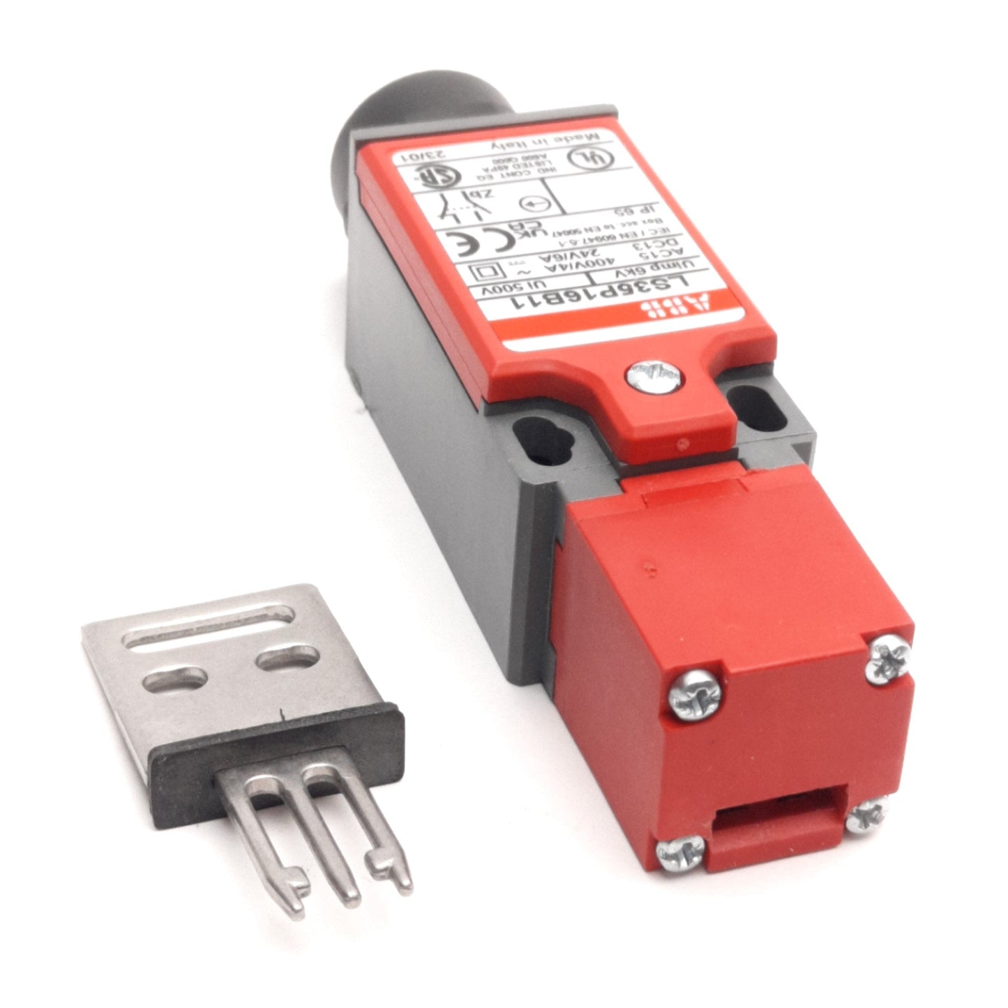 New – Open box ABB LS35P16B11 Keyed Limit Switch, NO+NC, 400VAC 4A/24VDC 6A, 1/2" NPT Entry